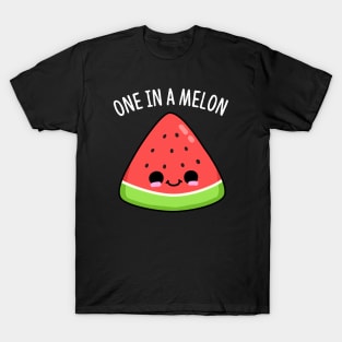 One In A Melon Cute Watermelon Pun T-Shirt